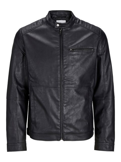 Jack & Jones Lederimitatjacke JJEDYLAN PU BIKER JACKET NOOS günstig online kaufen