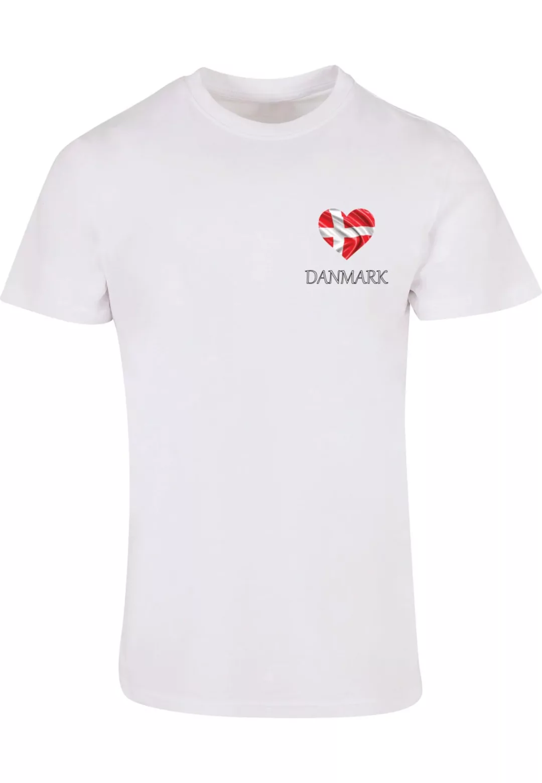 Merchcode T-Shirt "Merchcode Merchcode Football - Denmark T-shirt" günstig online kaufen