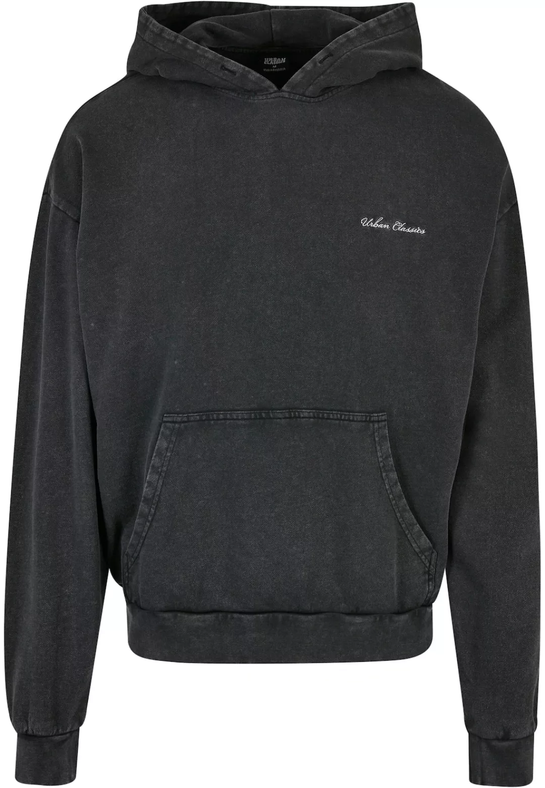 URBAN CLASSICS Kapuzensweatshirt "Urban Classics Herren Small Embroidery Ho günstig online kaufen