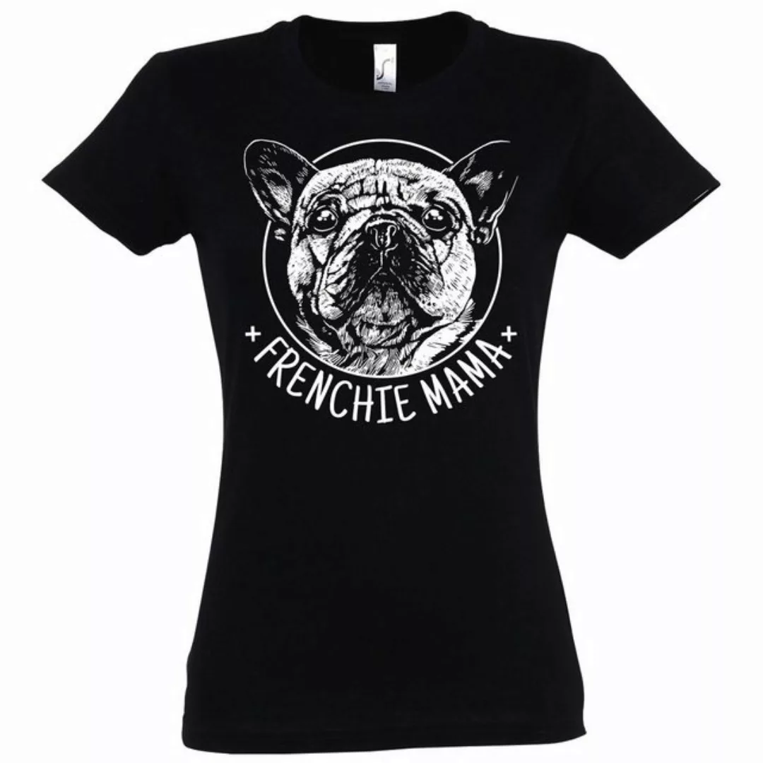Youth Designz T-Shirt Frenchie Bulldog Mama Damen Shirt Mit modischem Print günstig online kaufen