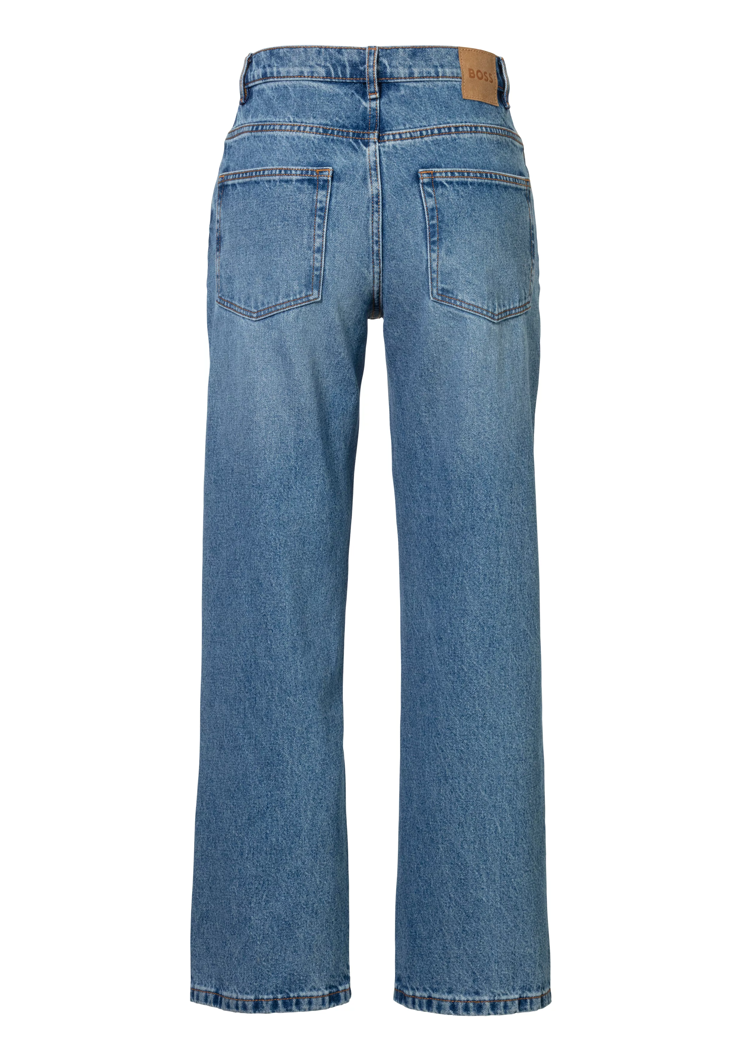 BOSS ORANGE High-waist-Jeans "Barrel High Rise Hochbund High Waist Premium günstig online kaufen