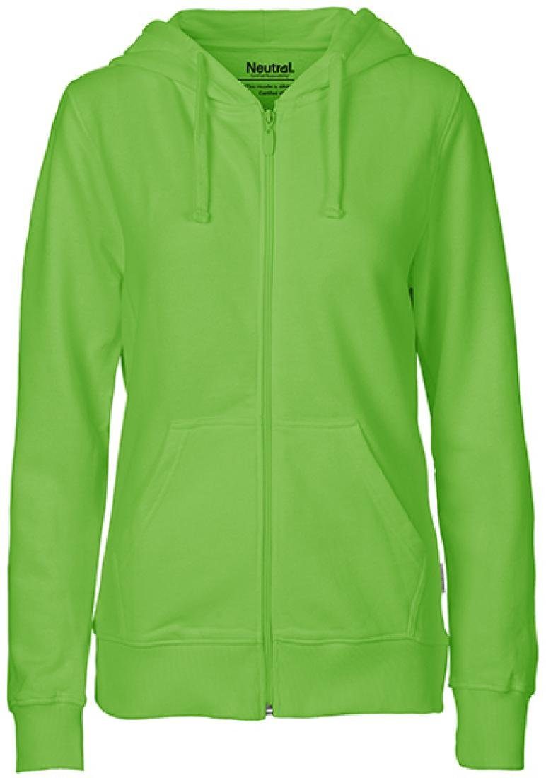 Neutral Kapuzensweatjacke Ladies Zip Hoodie günstig online kaufen