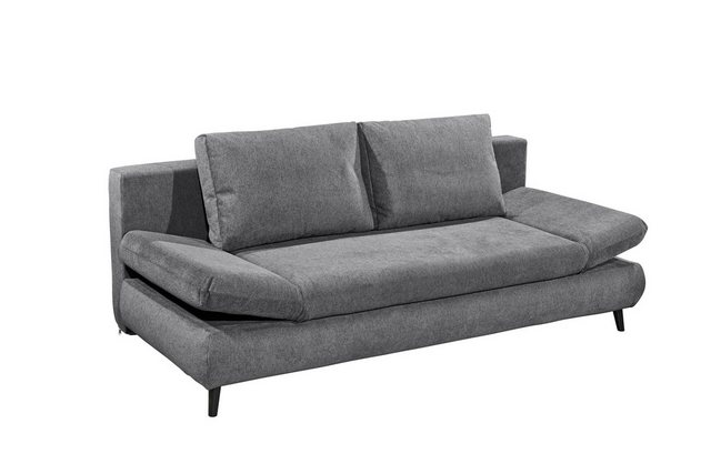 Black Red White Schlafsofa Liegefläche 140x210cm, in anthrazit - 212x76x101 günstig online kaufen