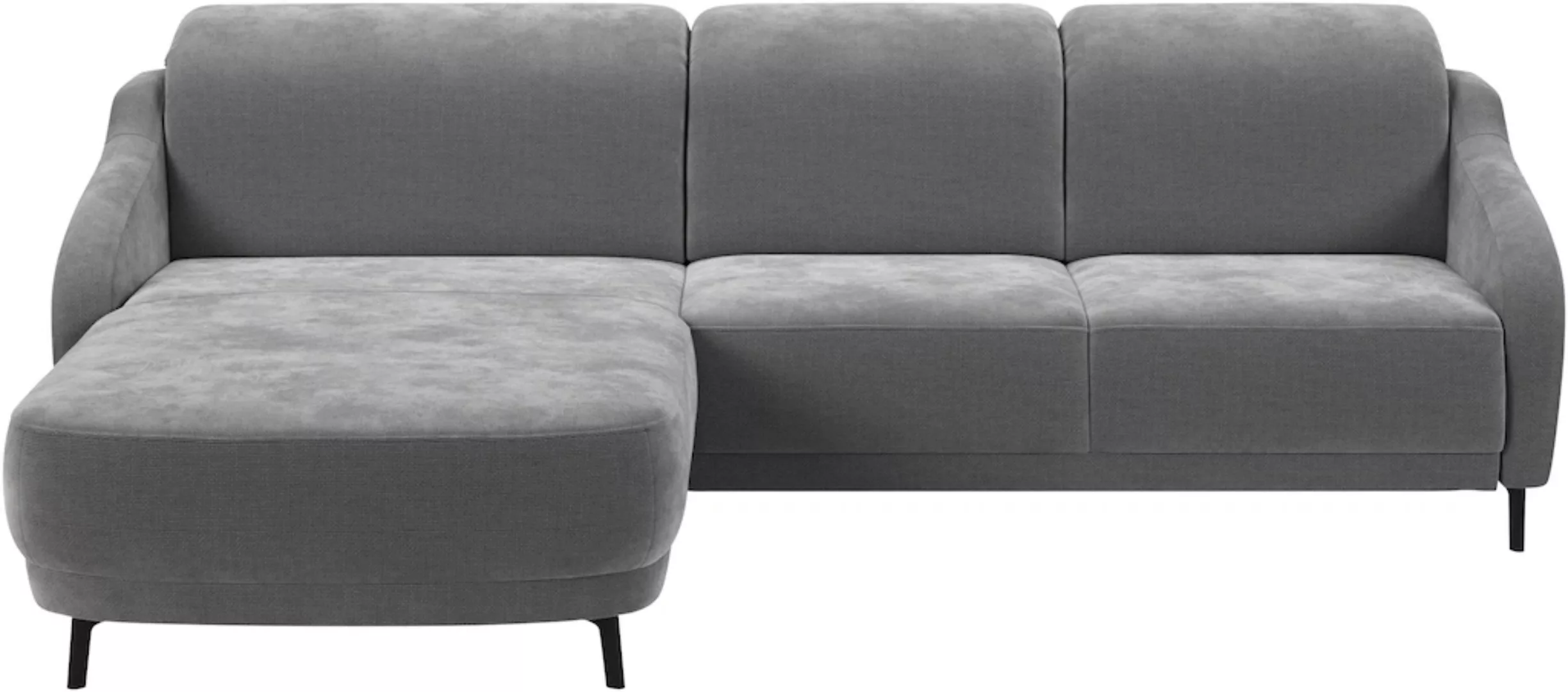 sit&more Ecksofa "Blues L-Form", wahlweise mit Klapptisch und USB günstig online kaufen