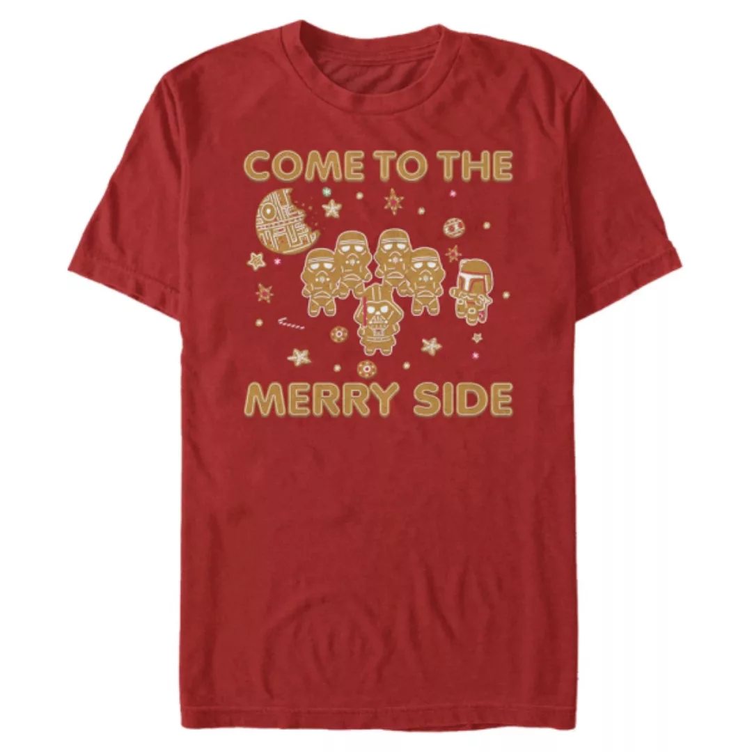 Star Wars - Gruppe Gingerbread Side - Weihnachten - Männer T-Shirt günstig online kaufen