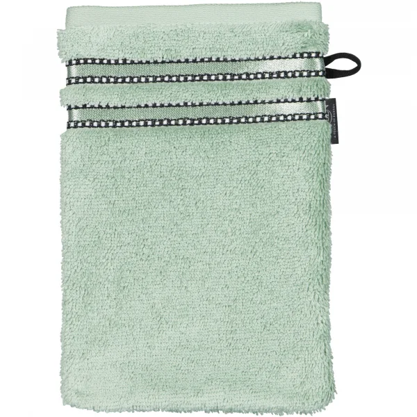 Vossen Handtücher Cult de Luxe - Farbe: soft green - 5305 - Waschhandschuh günstig online kaufen