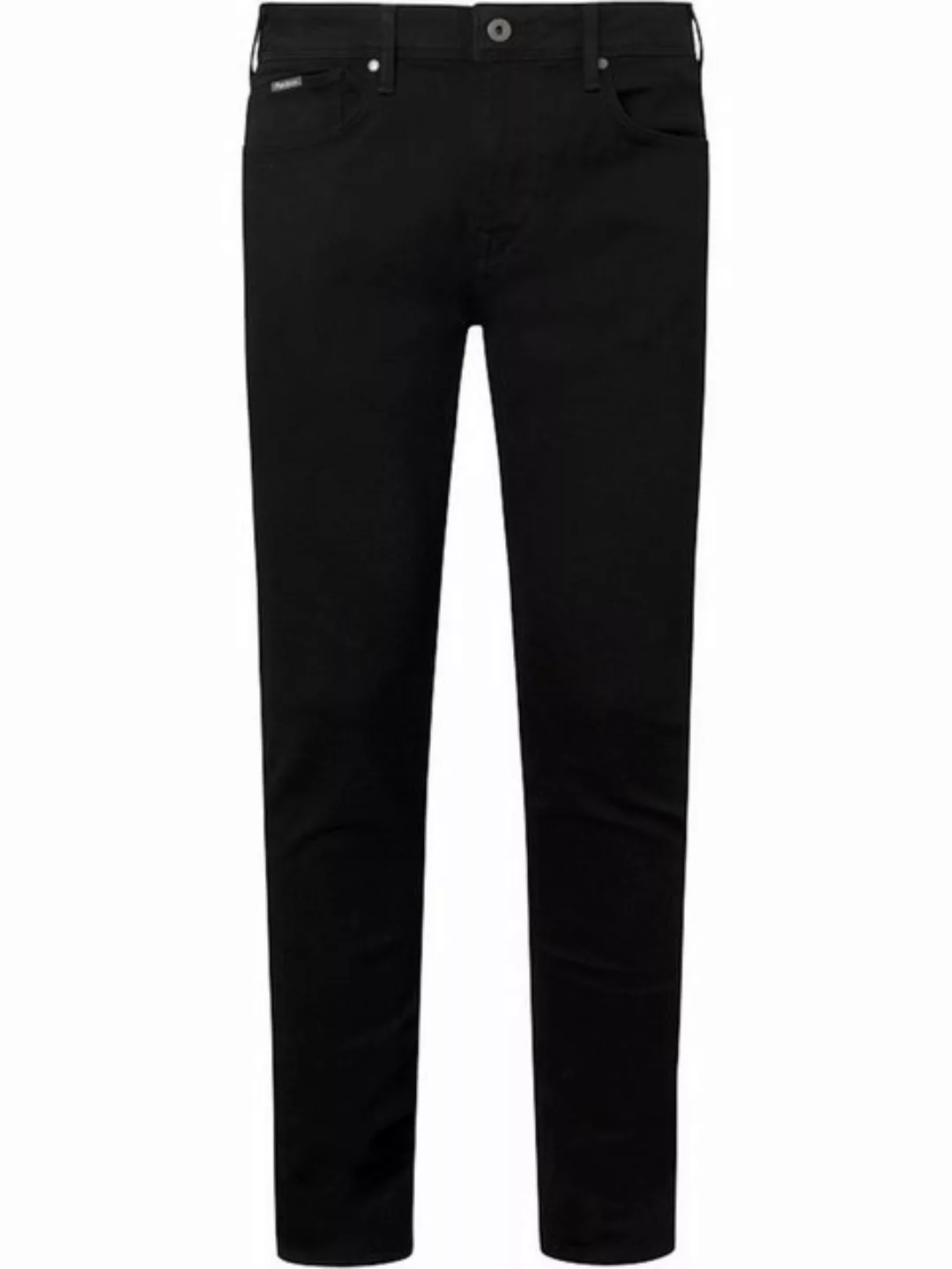 Pepe Jeans Herren Jeans Finsbury Skinny Fit - Schwarz - Clean Black günstig online kaufen