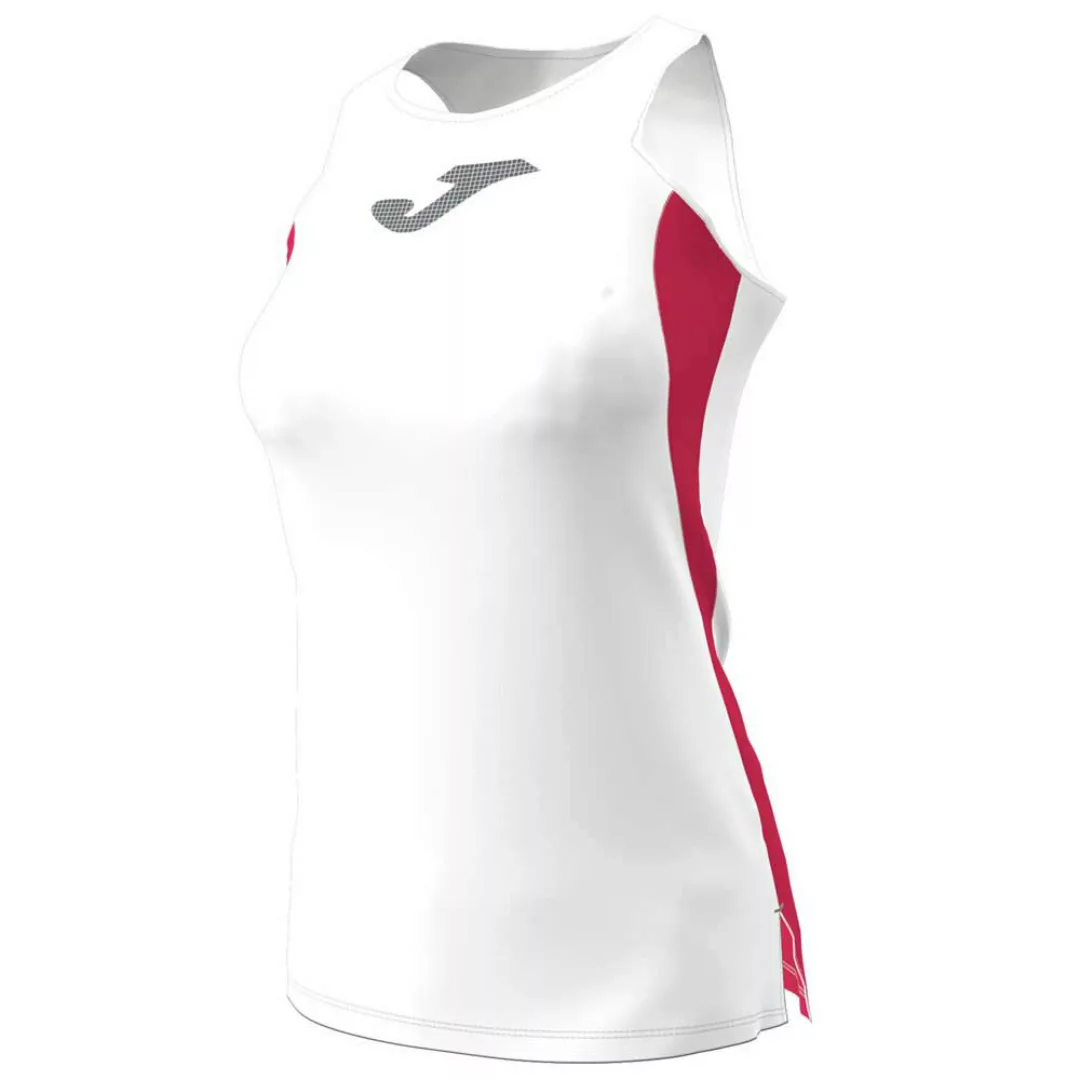 Joma Xago Ärmelloses T-shirt M White / Fuchsia günstig online kaufen