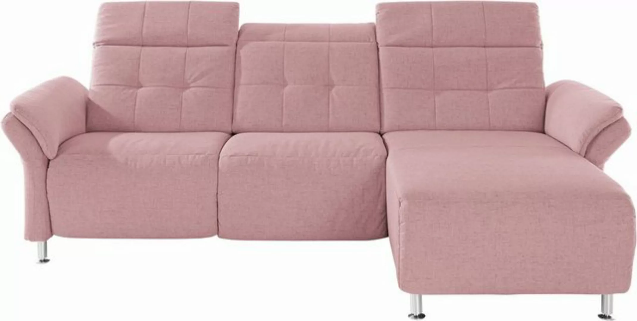 Places of Style Ecksofa Manhattan L-Form, 2 Sitze mit elektrischer Relaxfun günstig online kaufen