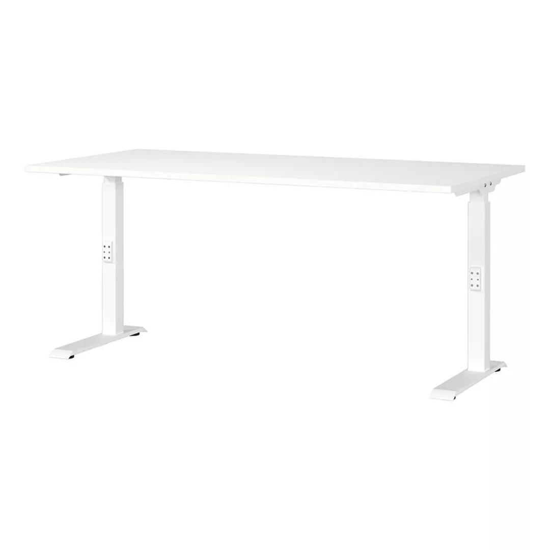 Schreibtisch 160cm, weiß, MEMPHIS-01 günstig online kaufen