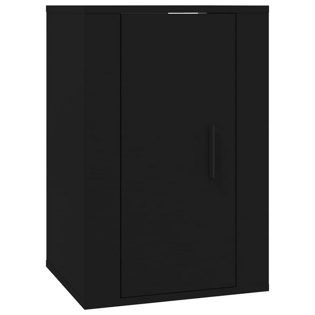 Vidaxl Tv-wandschrank Schwarz 40x34,5x60 Cm günstig online kaufen