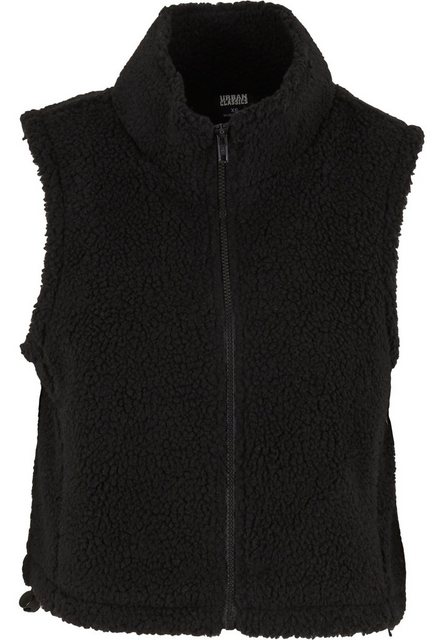 URBAN CLASSICS Steppweste Urban Classics Ladies Short Sherpa Vest günstig online kaufen