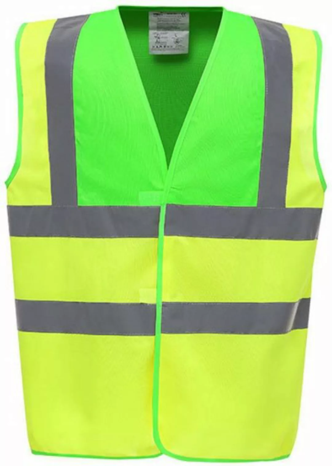 YOKO Warnweste Sicherheitsweste High Visibility 2 Bands & Braces Waistcoat günstig online kaufen