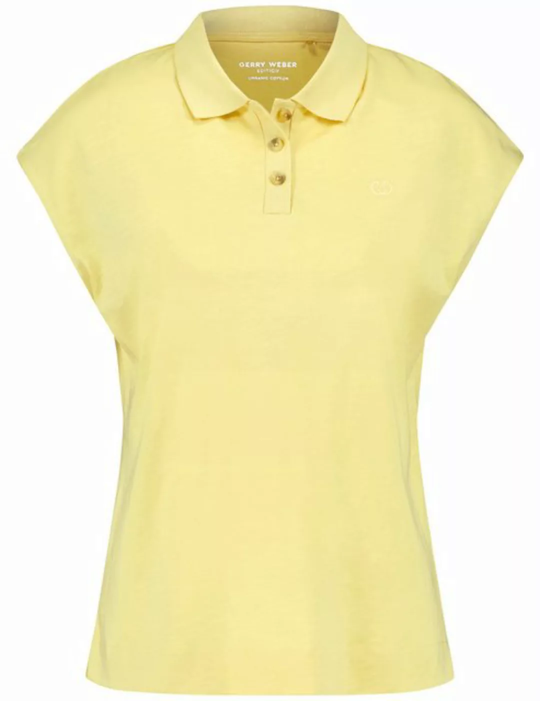 GERRY WEBER Kurzarmshirt Poloshirt mit kurzem Arm günstig online kaufen