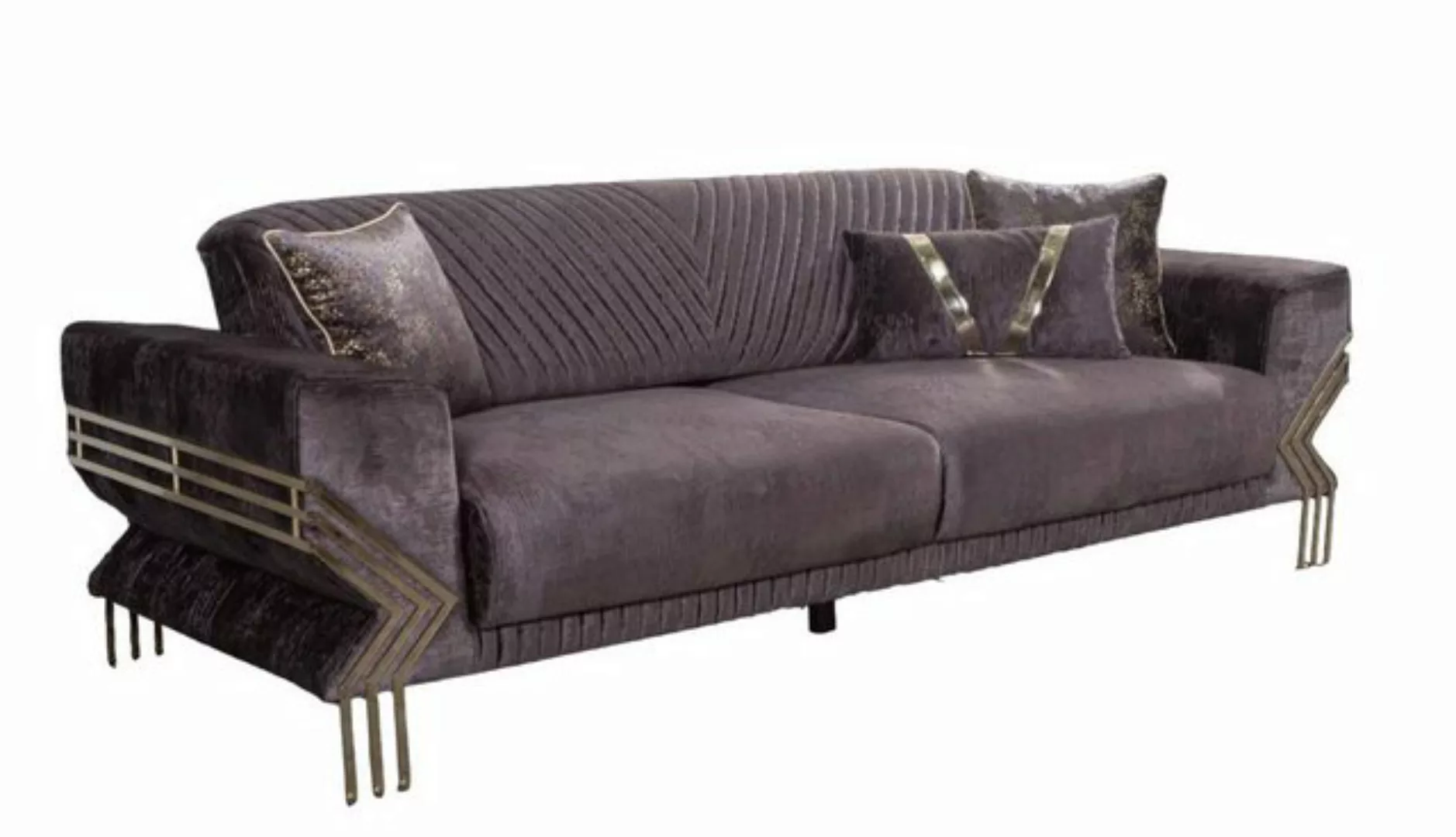 JVmoebel 3-Sitzer Eleganter Dreisitzer Moderne Wohnzimmer Luxus Couch Polst günstig online kaufen