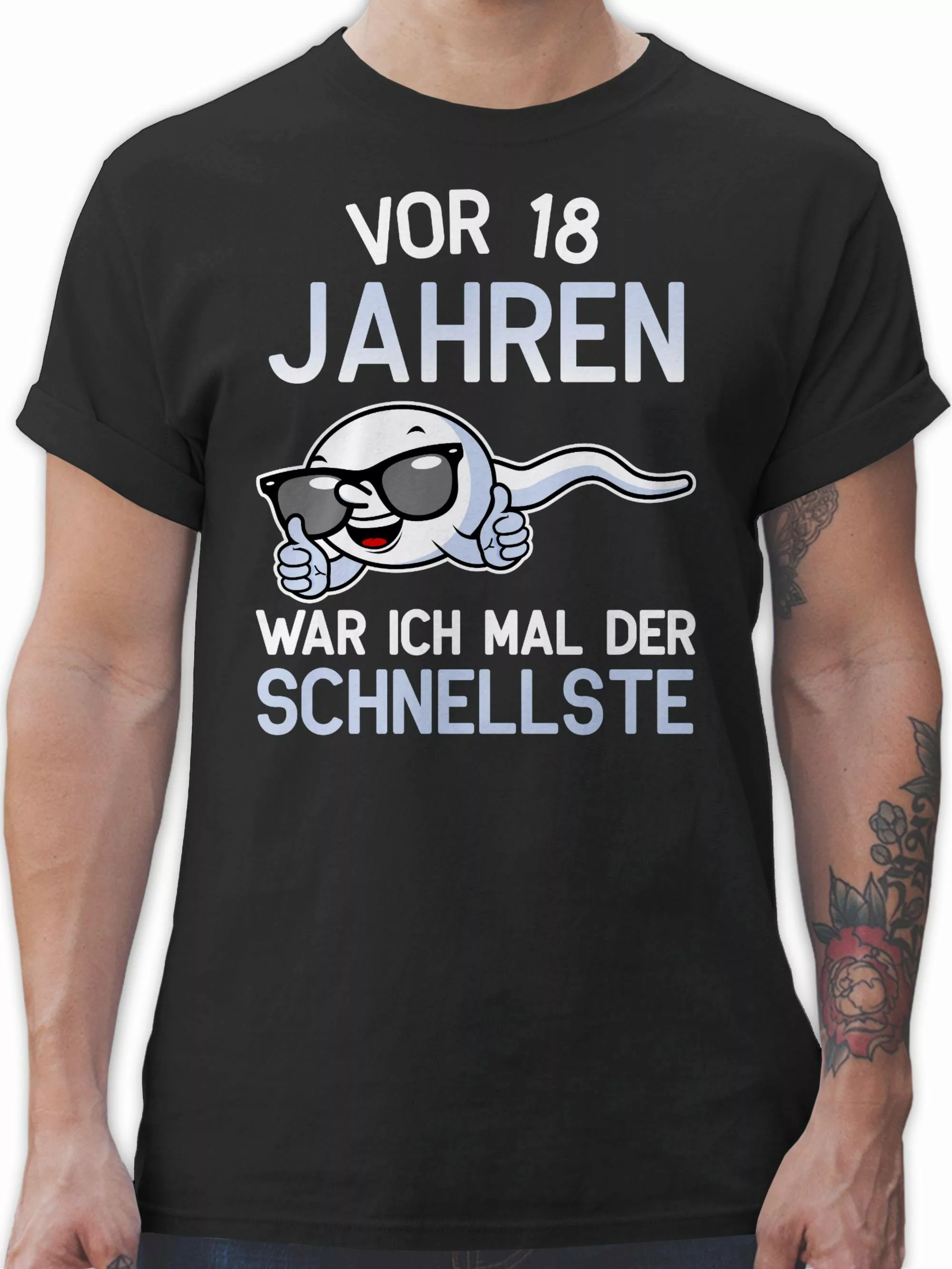 Shirtracer T-Shirt Vor 18 Jahren war günstig online kaufen