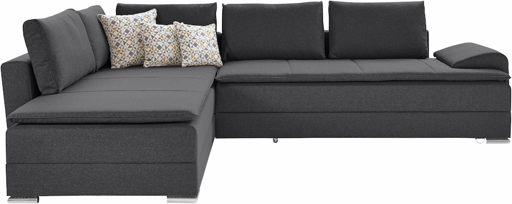 INOSIGN Ecksofa "Night & Day L-Form mit Dauer-Schlaffunktion mit Armlehne", günstig online kaufen