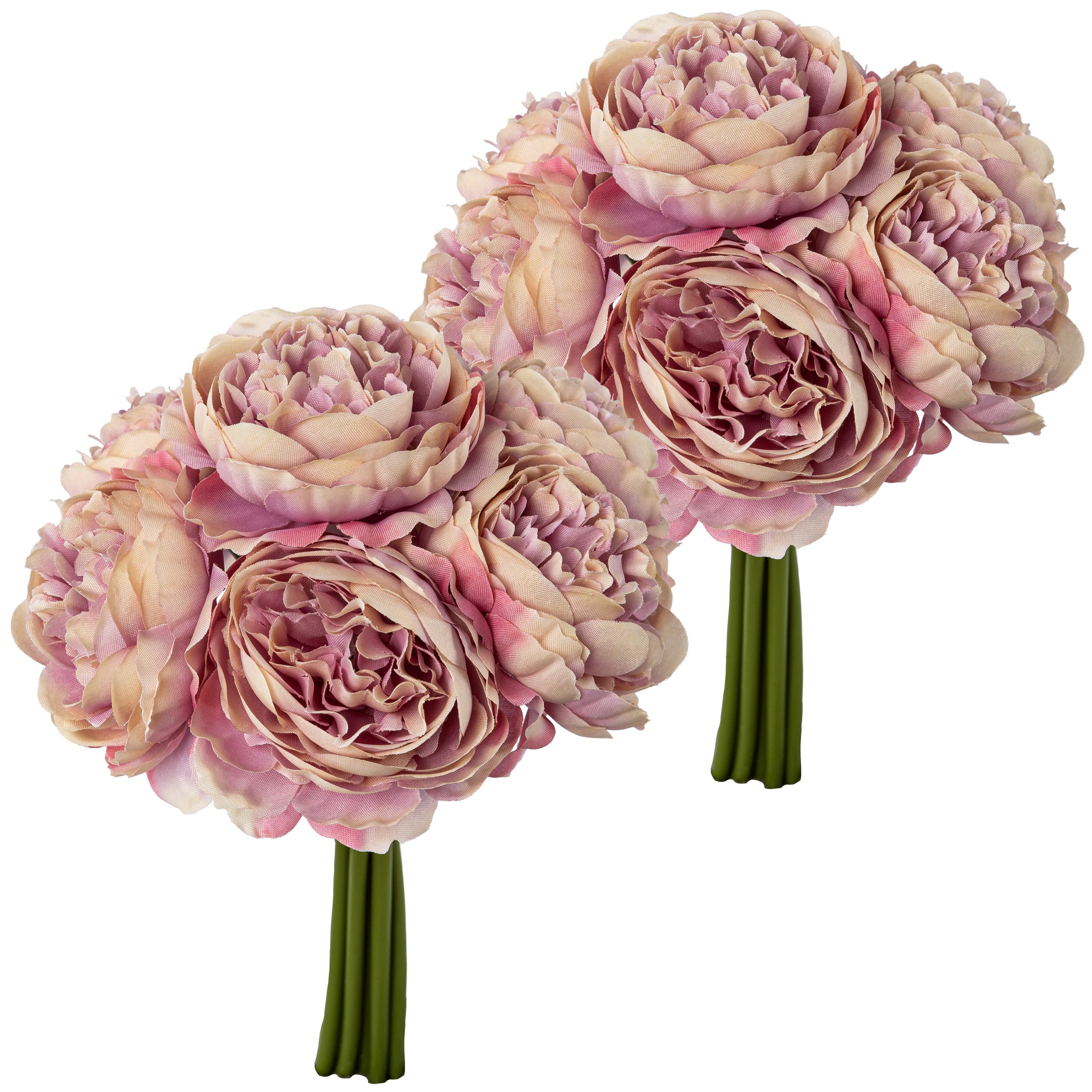 Kunstblumenstrauß Rosenbouquet, Creativ green, Höhe 23 günstig online kaufen