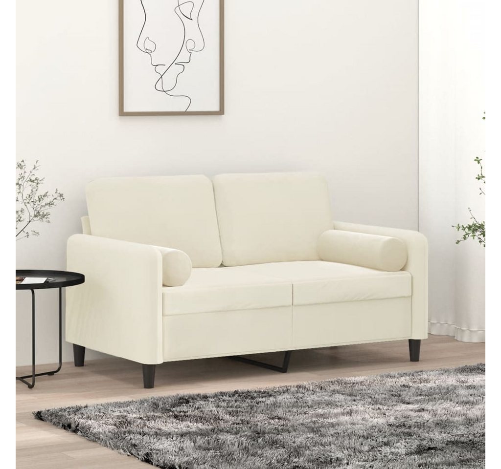 Nettlife Sofa 2-Sitzer-Sofa Doppelsofa mit Zierkissen 138/158/198 CM Samt günstig online kaufen