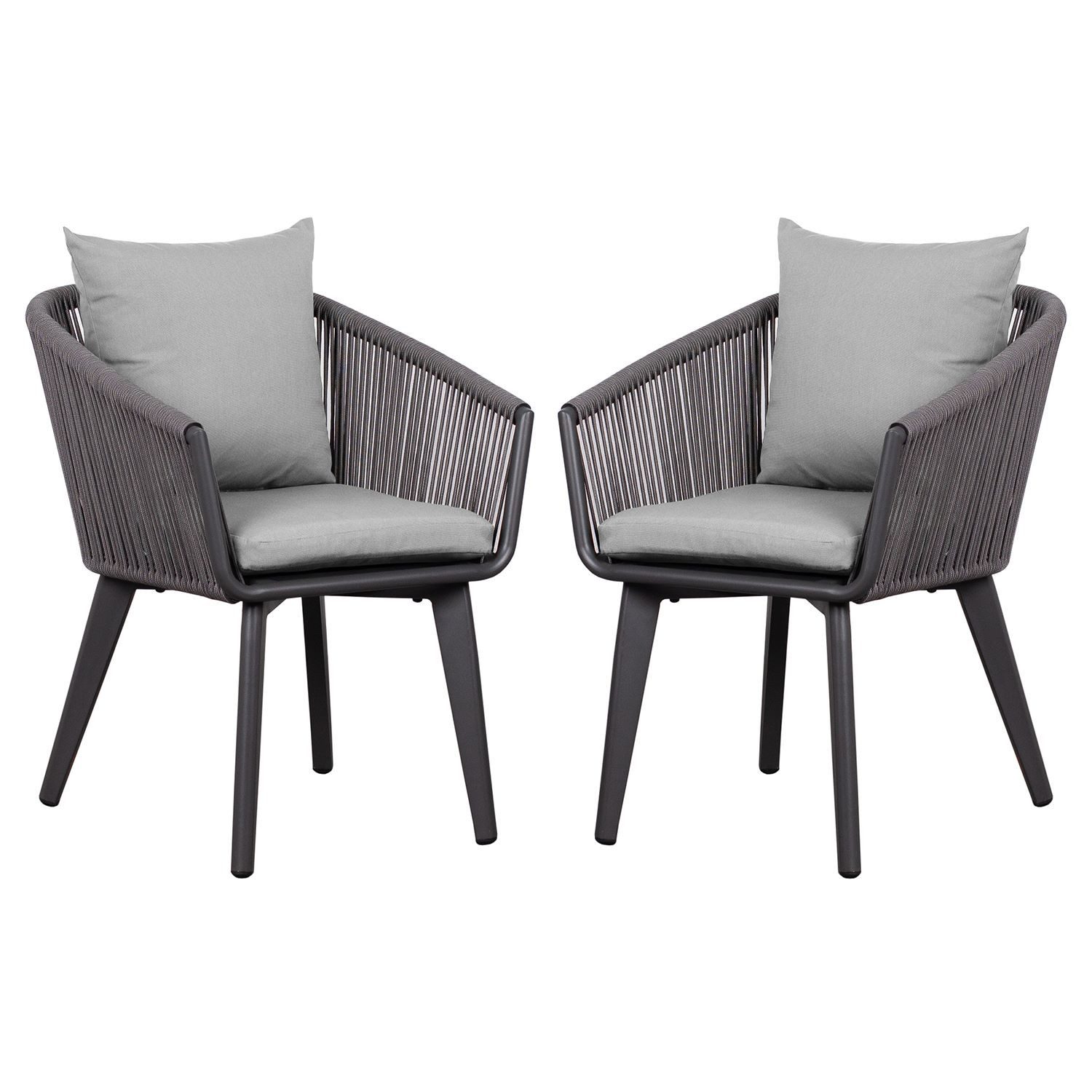 bene living Gartenstuhl 2er Set Diningsessel günstig online kaufen
