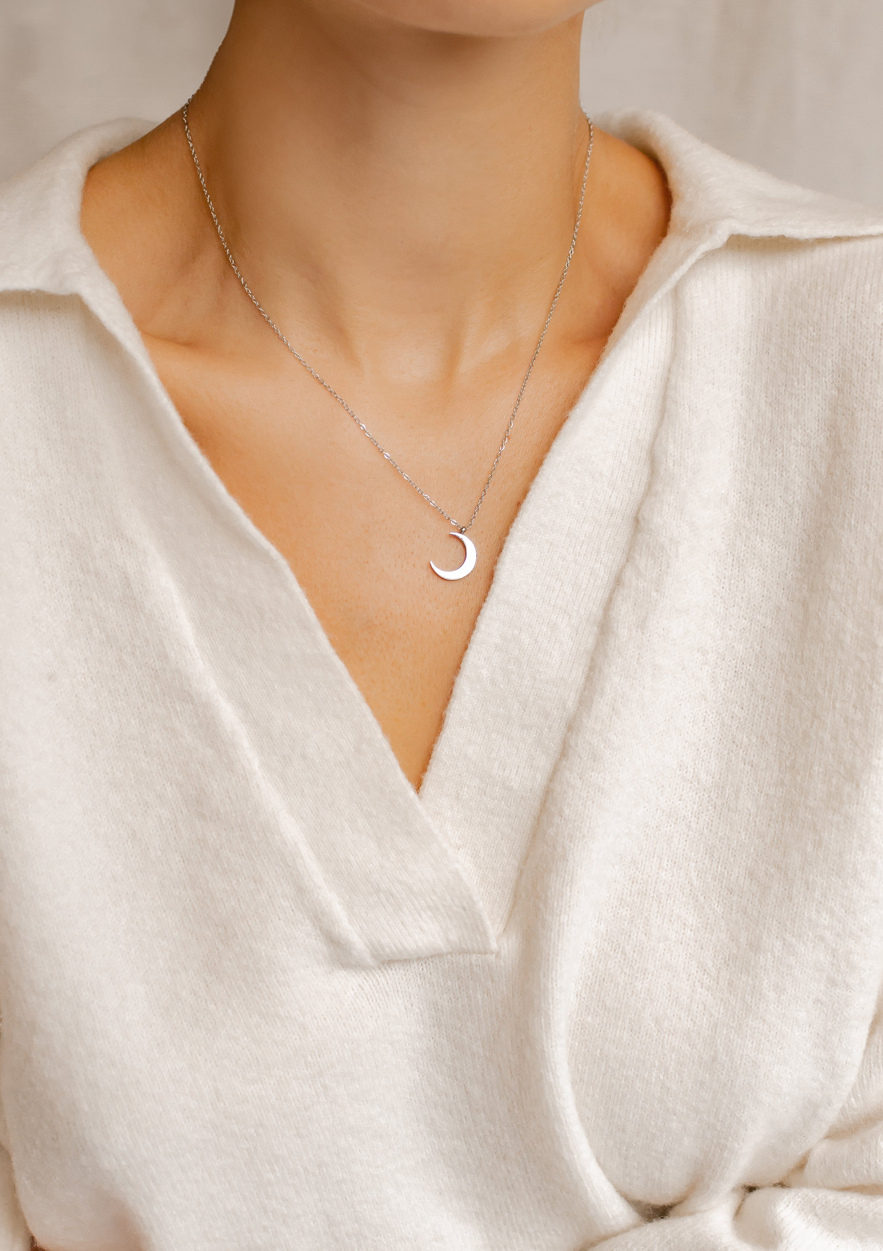 Hey Happiness Kette mit Anhänger Mond günstig online kaufen
