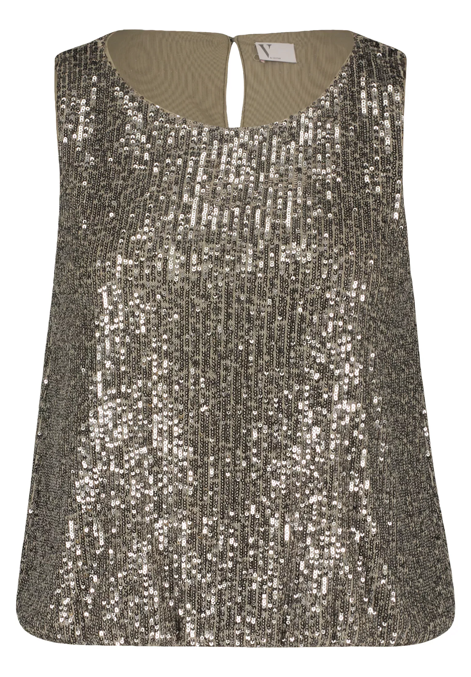 Vera Mont T-Shirt "Vera Mont Damen Pailletten-Top im Glitzer-Look", (1 tlg. günstig online kaufen