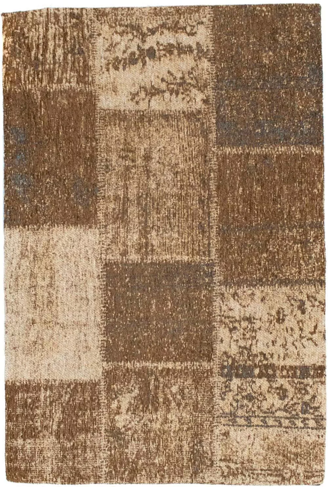 morgenland Teppich »Vintage Teppich handgetuftet mehrfarbig«, rechteckig, V günstig online kaufen