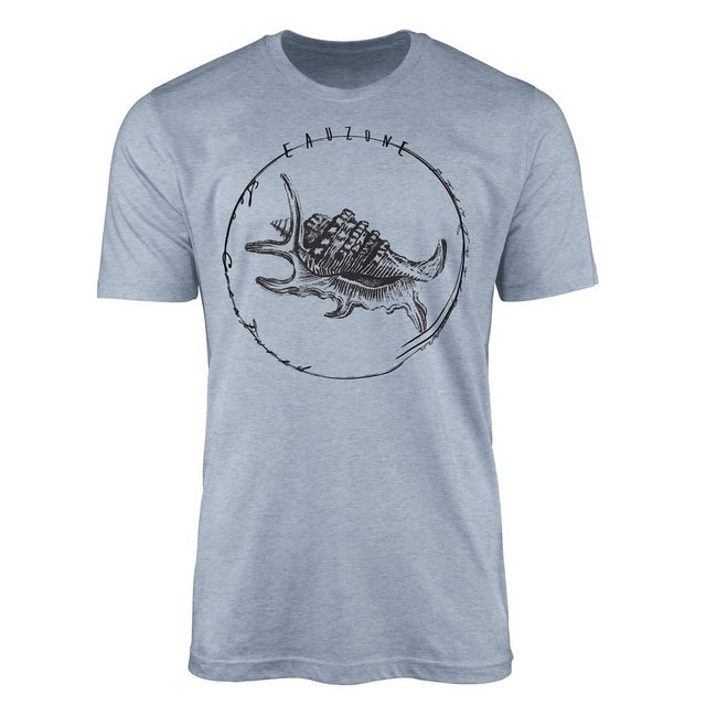 Sinus Art T-Shirt T-Shirt Tiefsee Fische - Serie: Sea Creatures, feine Stru günstig online kaufen