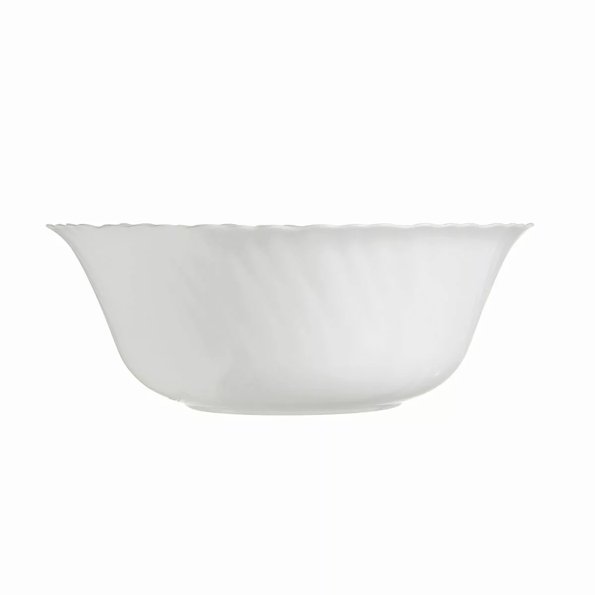 Salatschüssel Luminarc Feston Weiß Glas (25 Cm) (6 Stück) günstig online kaufen