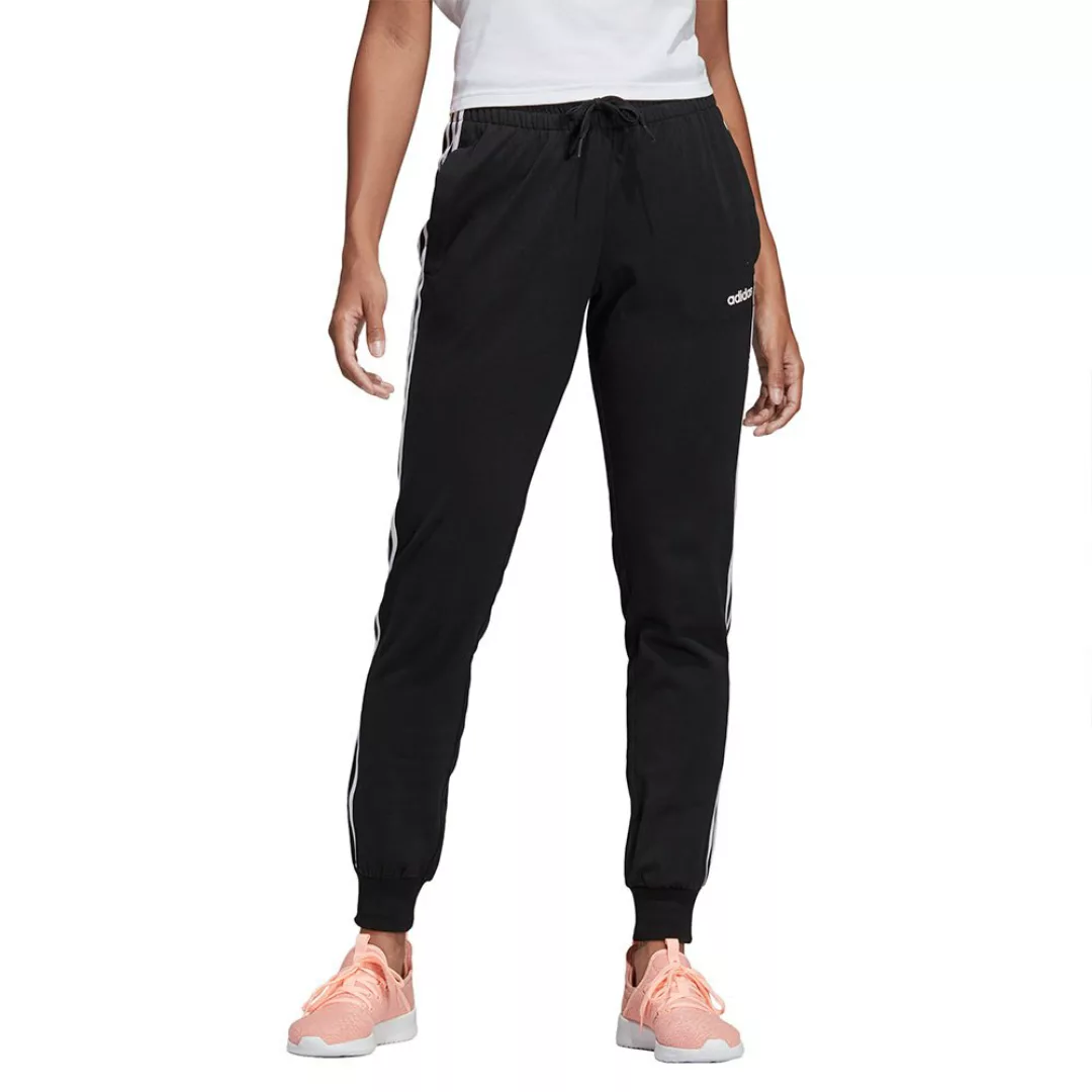 Adidas Essentials 3 Stripes Regular Lange Hosen 2XL Black / White günstig online kaufen