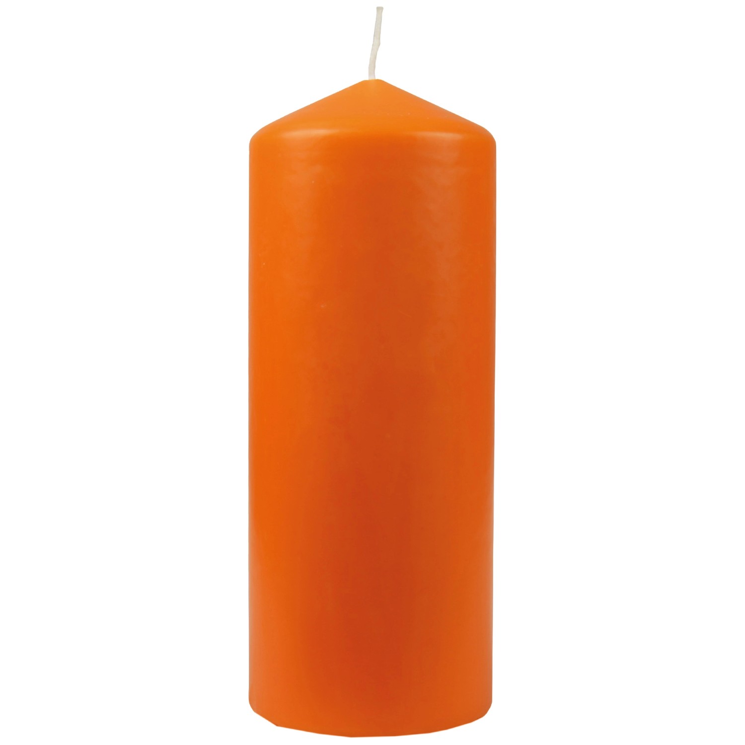 HS Candle Stumpenkerzen Ø8cm Ocker günstig online kaufen