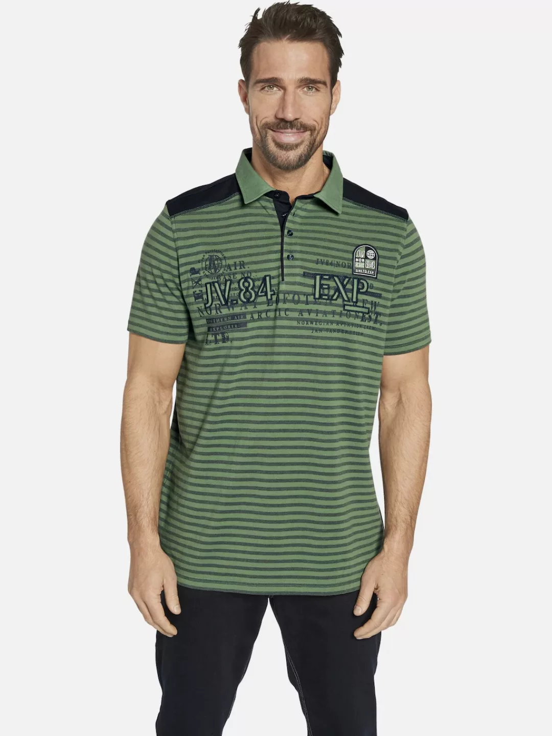 Jan Vanderstorm Poloshirt "Poloshirt KUIBERT" günstig online kaufen