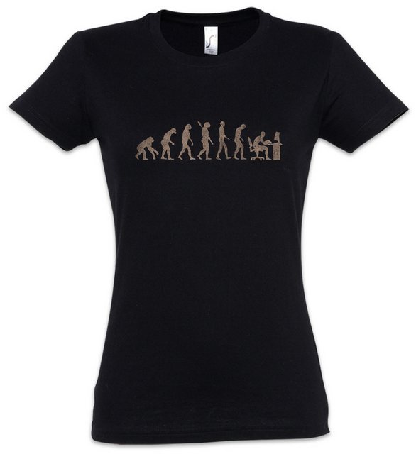 Urban Backwoods Print-Shirt Evolution Circuit Damen T-Shirt Programmierer I günstig online kaufen