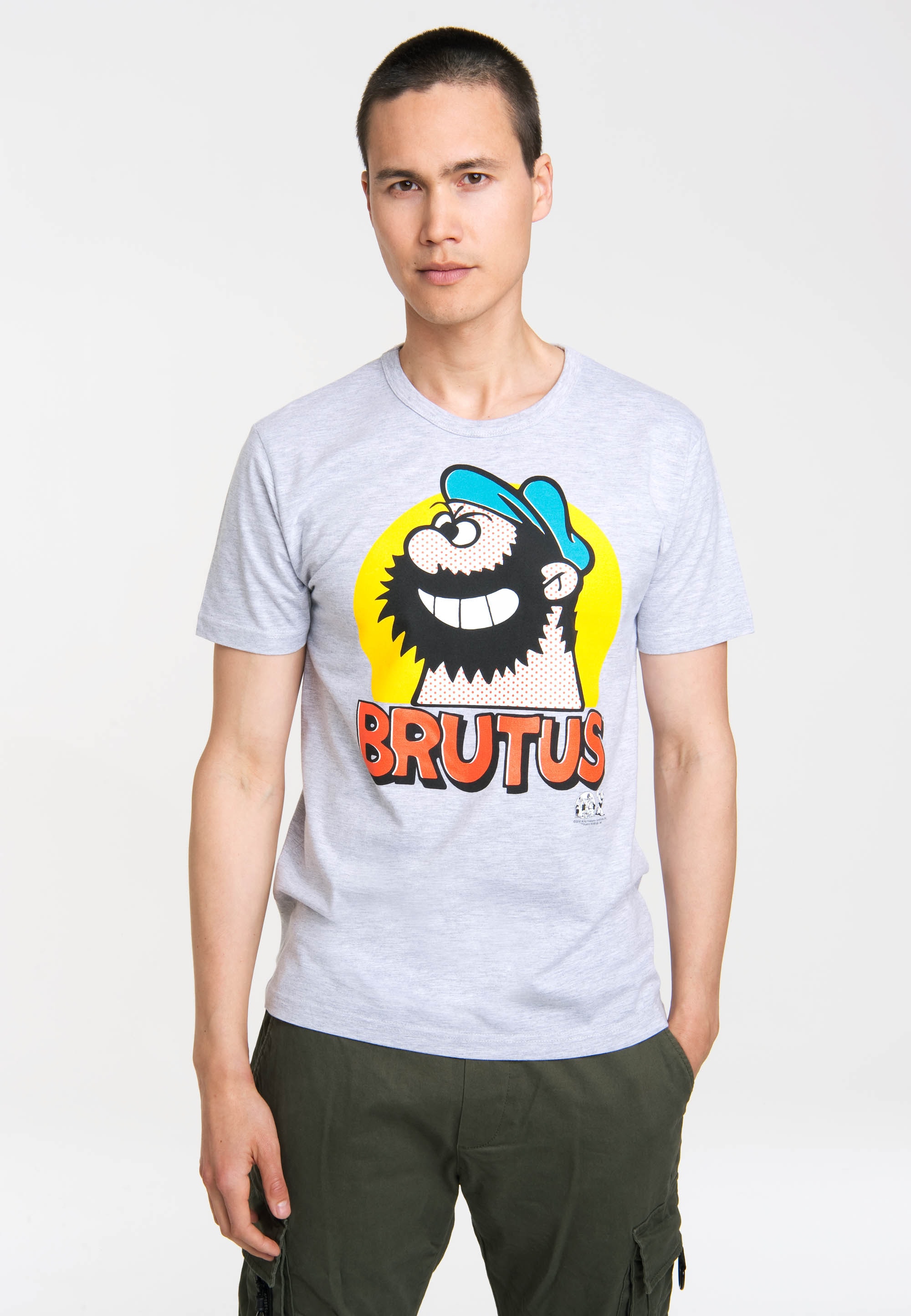 LOGOSHIRT T-Shirt "Brutus", mit hochwertigem Siebdruck günstig online kaufen