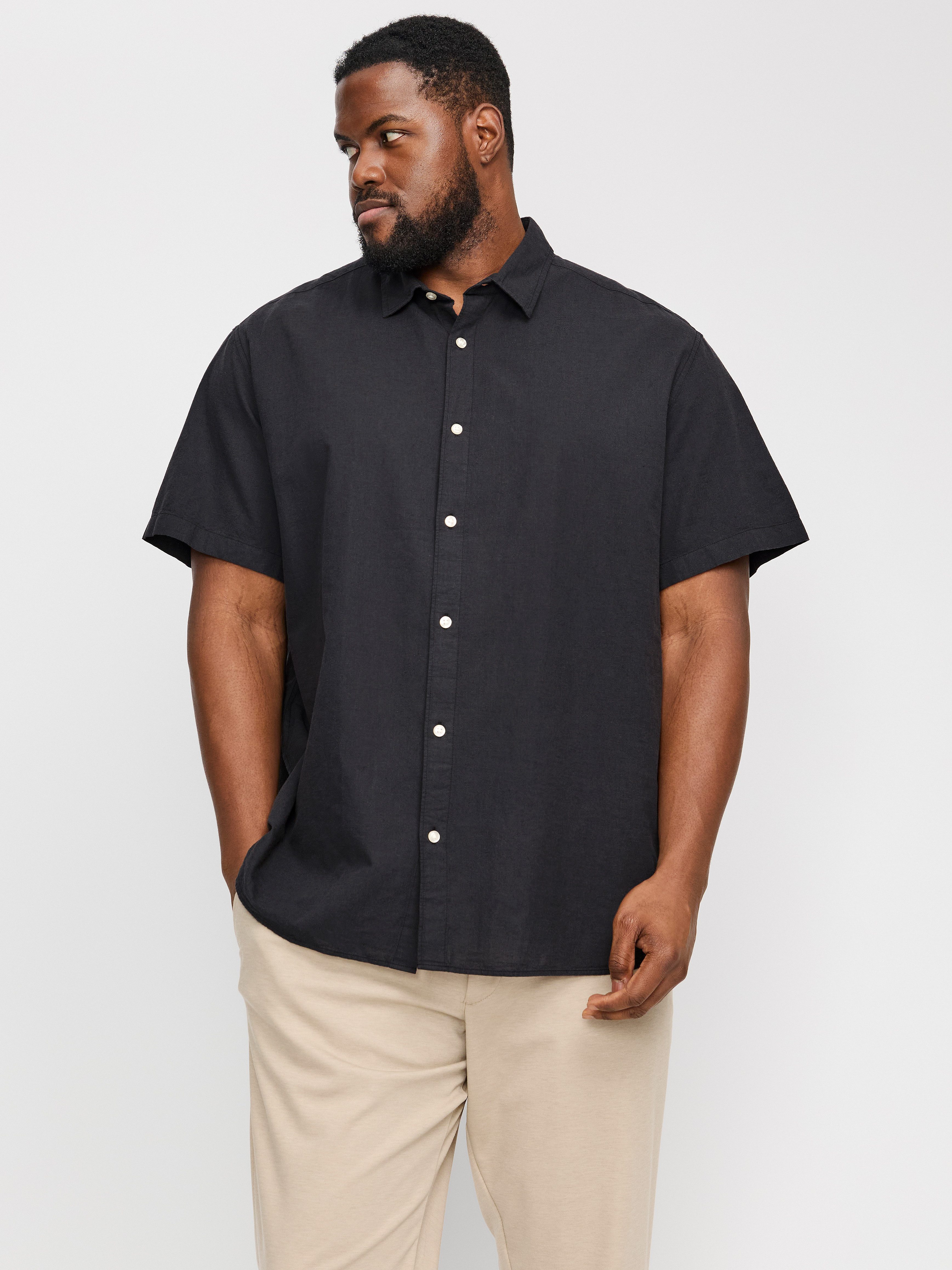 Jack & Jones PlusSize Kurzarmhemd JJEBREEZE günstig online kaufen