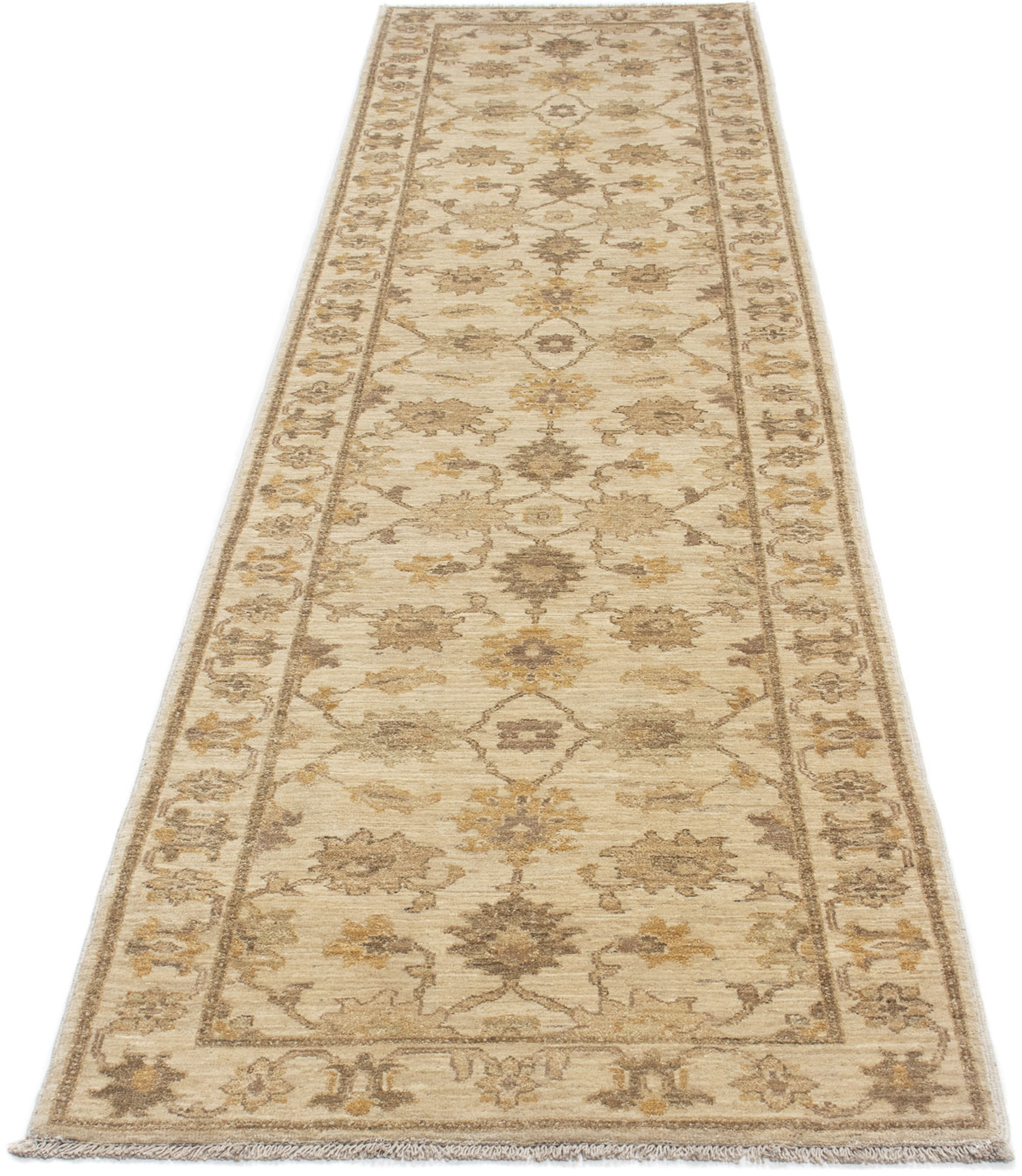 morgenland Orientteppich »Ziegler - 322 x 76 cm - beige«, rechteckig, Wohnz günstig online kaufen