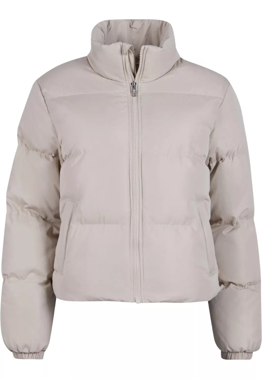 URBAN CLASSICS Winterjacke "Urban Classics Damen Ladies Short Peached Puffe günstig online kaufen