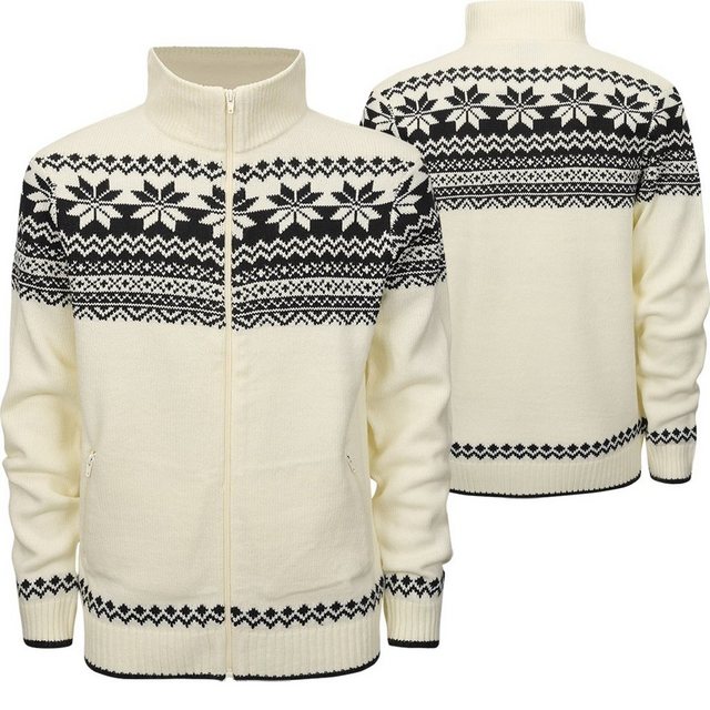 Brandit Strickpullover Brandit Norweger Cardigan Jacke günstig online kaufen