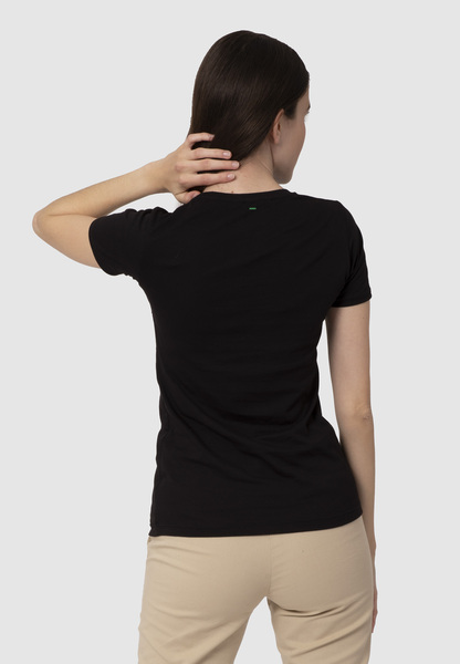 Denise T-shirt Aus Modal-buchenfaser & Bio-baumwolle Mit Druck "C'est La Vi günstig online kaufen