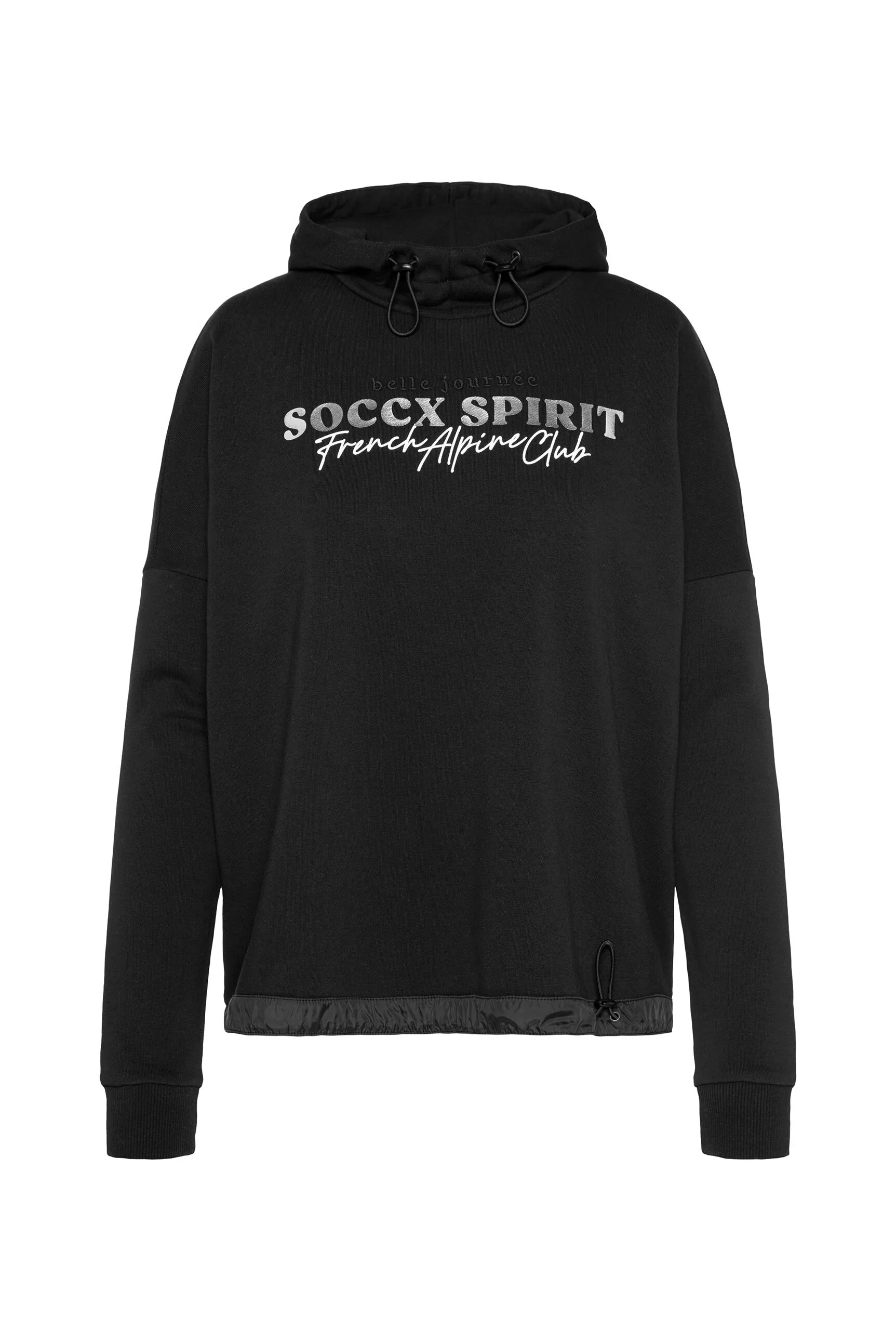 SOCCX Kapuzensweatshirt, mit Gummizug im Saum günstig online kaufen