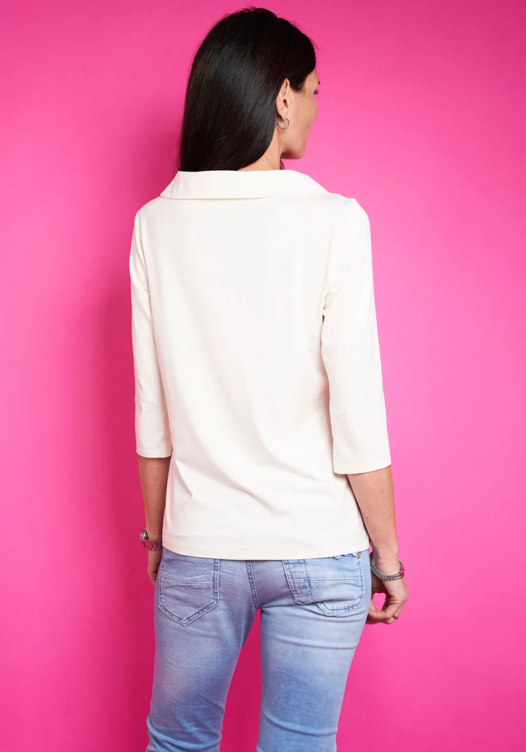 Seidel Moden Blusenshirt mit weitem Kragen, MADE IN GERMANY günstig online kaufen