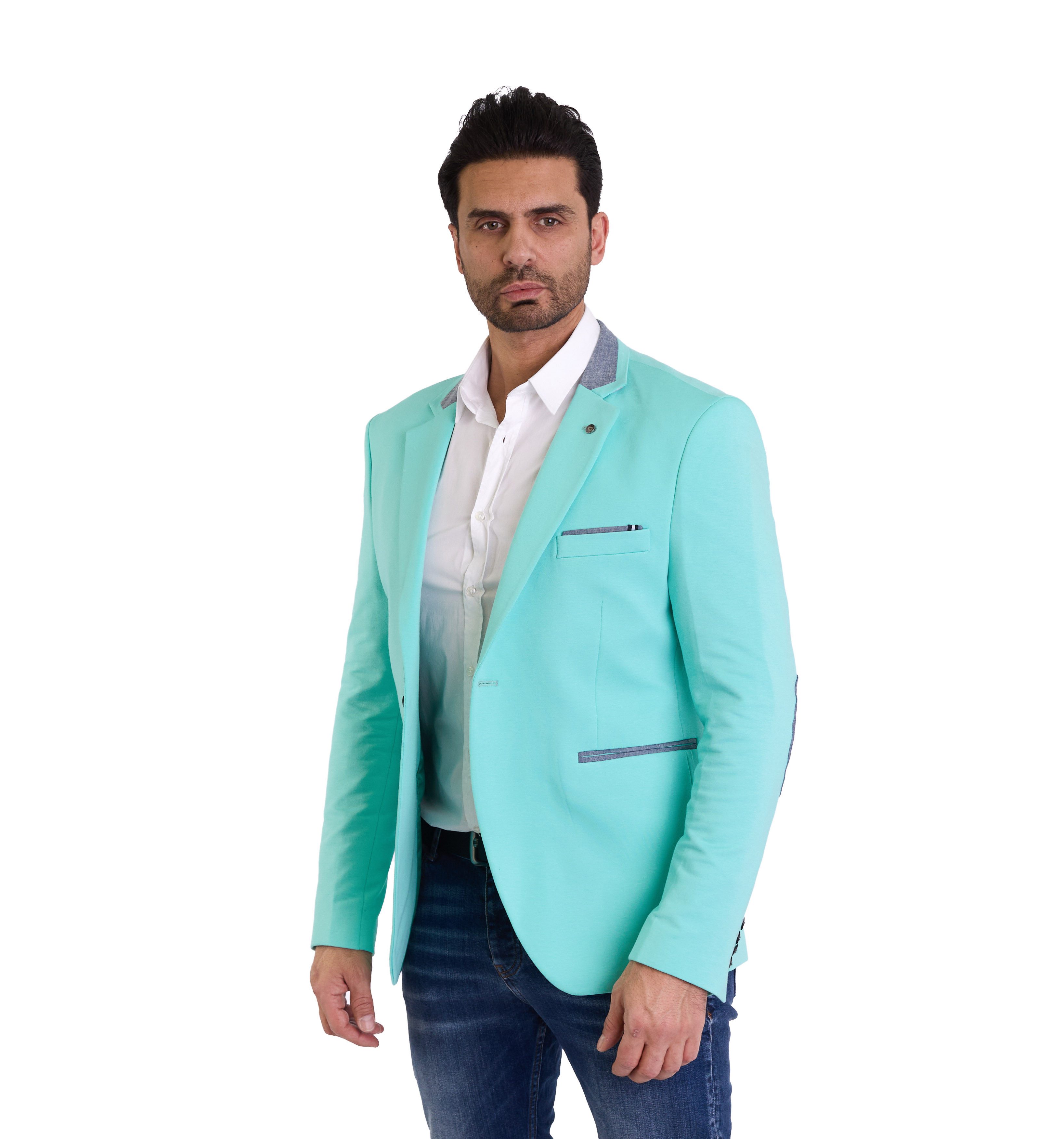 Denim Distriqt Jerseysakko Sportliches Herren Jersey günstig online kaufen
