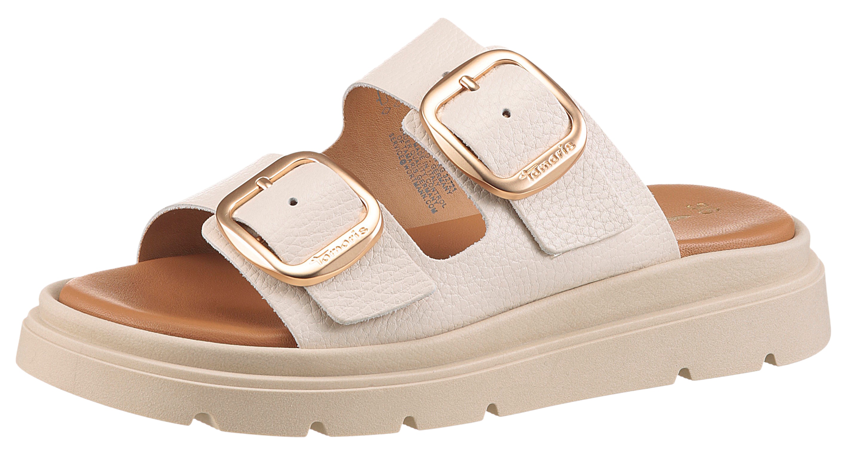 Tamaris Pantolette, Keilabsatz, Plateau, Sommerschuh, mit günstig online kaufen