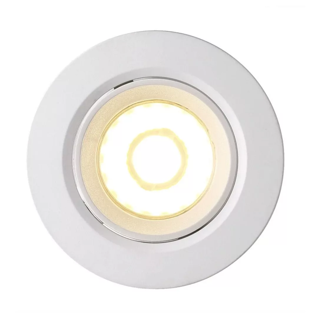LED Einbauleuchte Roar weiß dimmbar schwenkbar günstig online kaufen