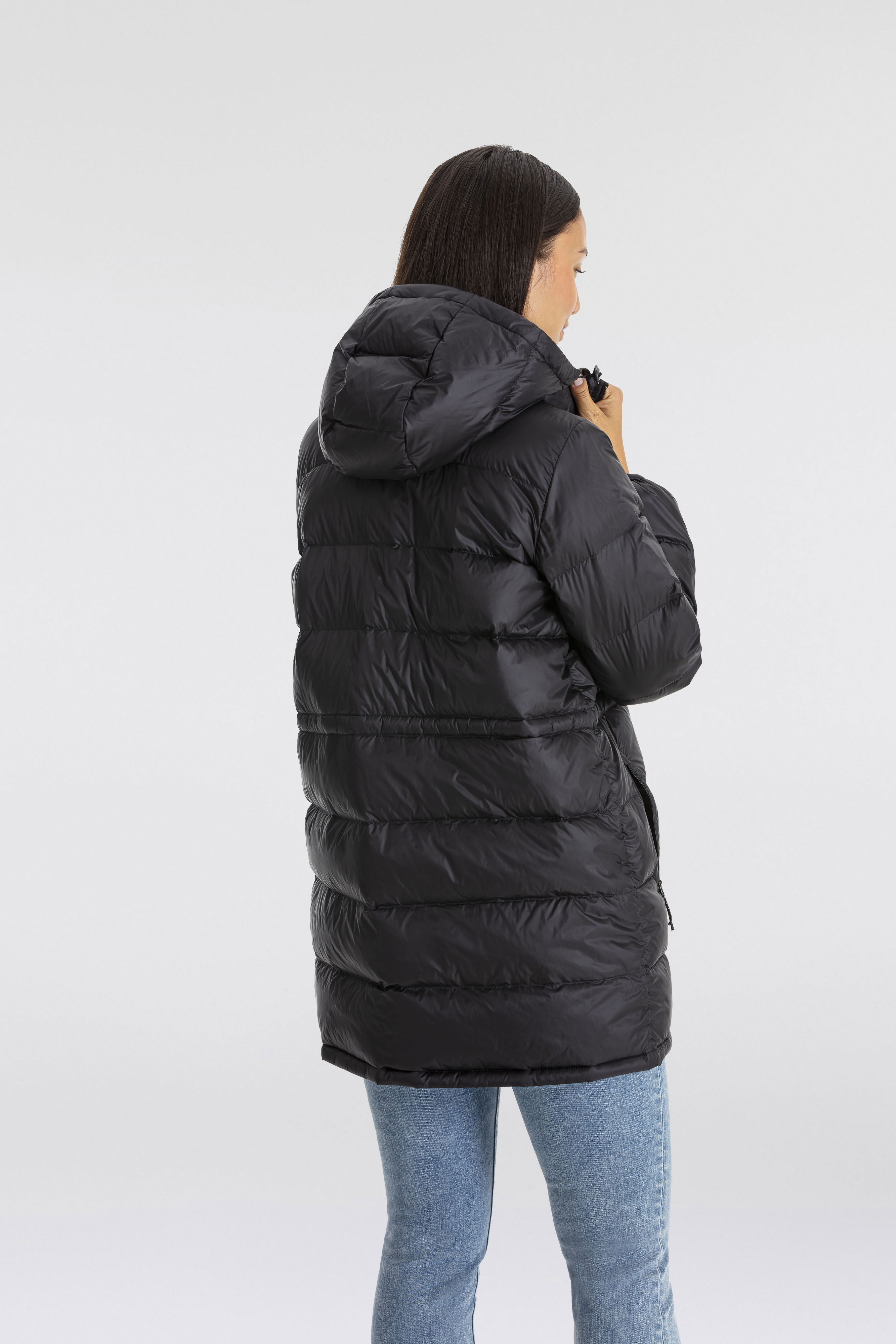 Levis Steppjacke "POLLY MIDI PUFFER", mit Kapuze, mit praktischen Taschen günstig online kaufen