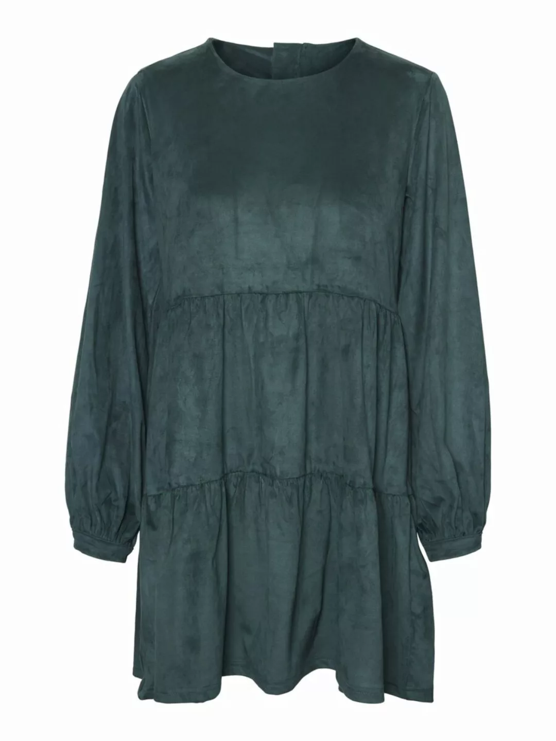NOISY MAY Wildlederimitat Kleid Damen Grün günstig online kaufen