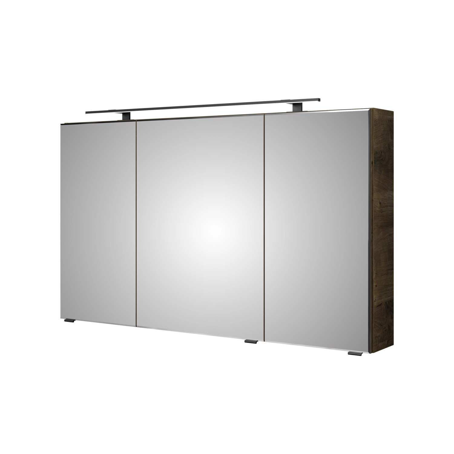 Pelipal Spiegelschrank Quantum 07 Eiche Ribbeck Quer 120 cm (35/50/35) günstig online kaufen