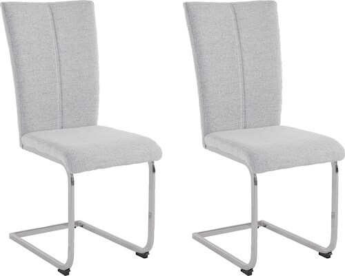 Home affaire Freischwinger "Alex", (Set), 2 St., Webstoff, Stuhl belastbar günstig online kaufen