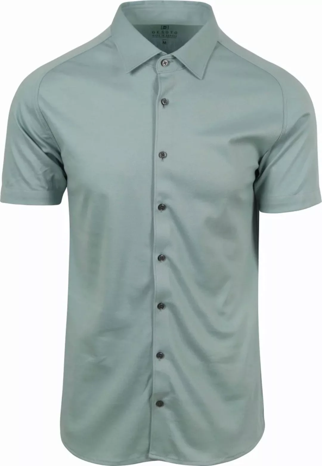 Desoto Short Sleeve Jersey Hemd Mintgrün - Größe L günstig online kaufen
