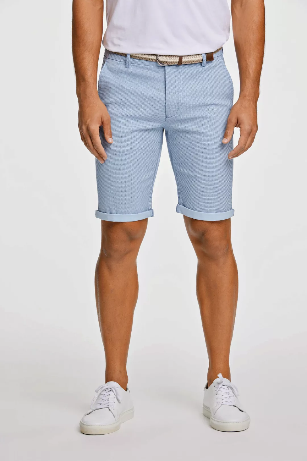 LINDBERGH Chinoshorts (2-tlg) mit Gürtel günstig online kaufen